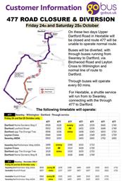 477 Bus Diversion